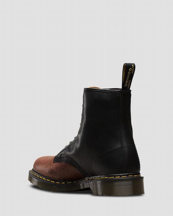 Dr Martens Dámské Kotníkové Boty 1460 Horween Dublin Černé, CZ-219658